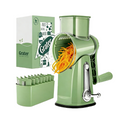 Rotary Vegetable Slicer Cheese Grater Kitchen Too